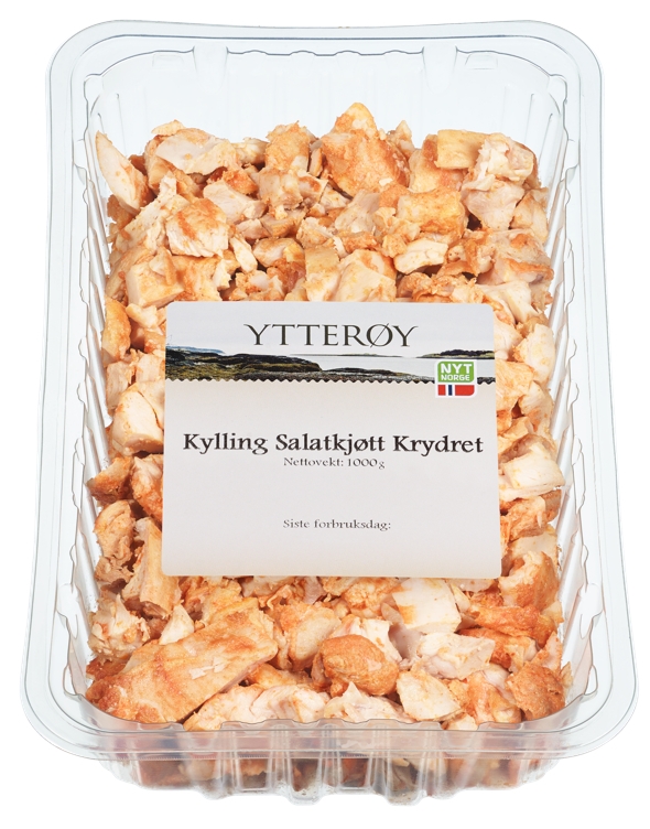 Kylling salatkjøtt grillet  krydret 1kg
