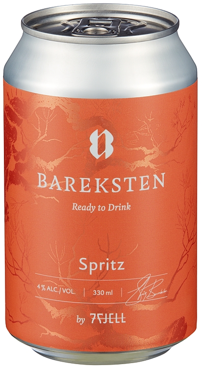 Bareksten by 7 fjell spiritz 4% 12x33cl