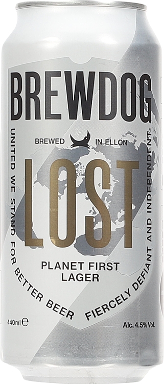 Brewdog lost planet first lager 4,5% 24x44cl