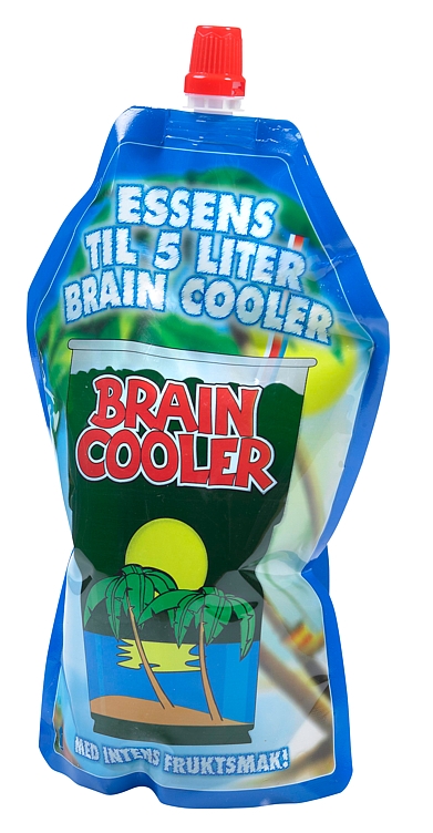 Braincooler slush supersur appelsin  1l
