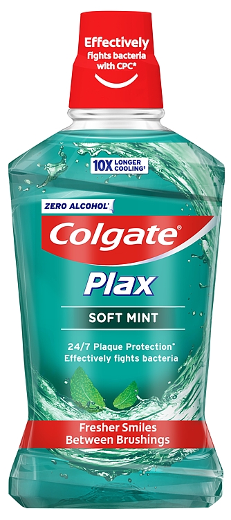 Colgate plax soft mint munnskyll  500ml