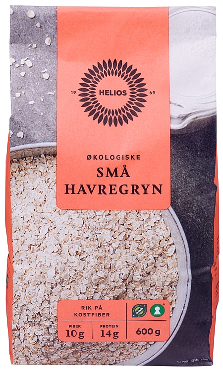 Havregryn små økol. 600g