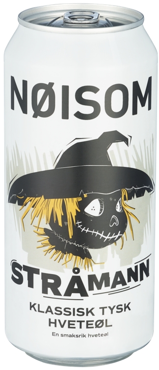 Nøisom - stråmann hveteøl 4,7%   12x44cl   can