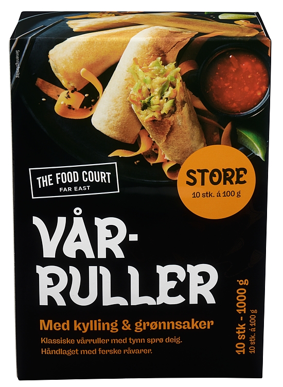 Vårruller m/kylling & grønnsaker 1kg