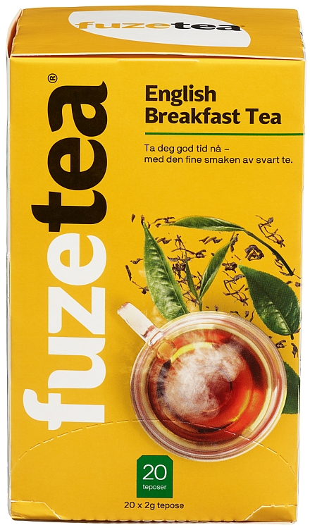 Fuze tea english breakfast 12x20 poser