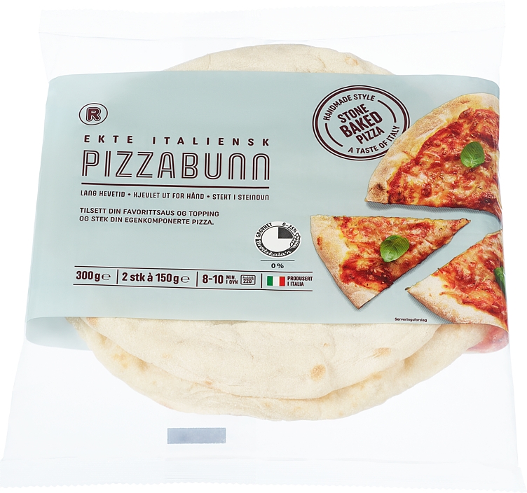 Pizzabunn 2x150g