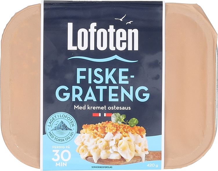 Fiskegrateng  420g