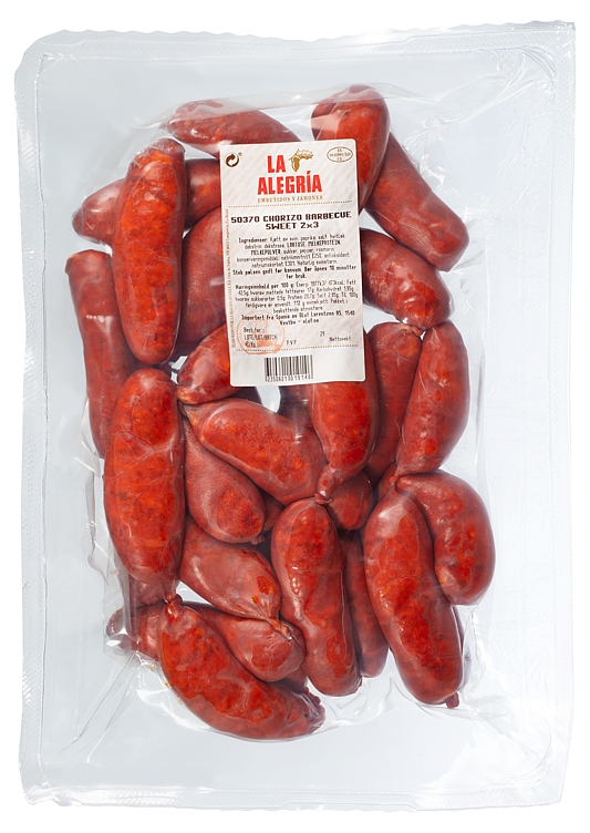 Chorizo bbq 3xca1,5kg kg