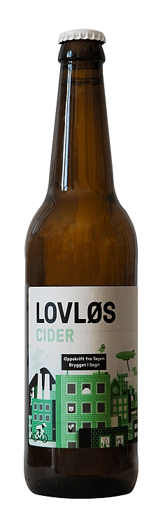 Lovløs cider 6% 12x50cl