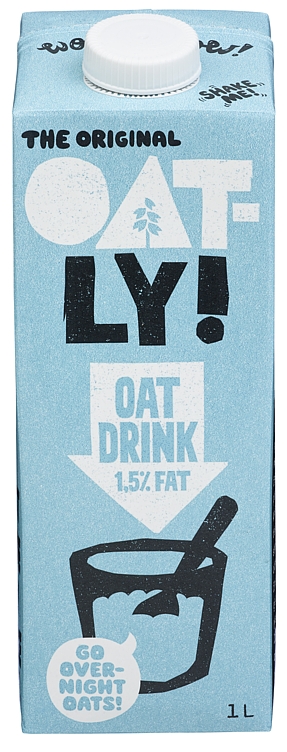 Oat drink 1,5% fat 1l