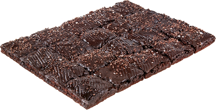 Brownie med havsalt vegansk 20 biter  1300g