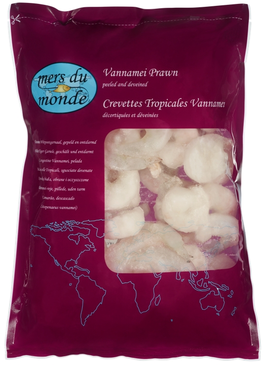 Scampi 16/20 renset 30% glasering 1kg