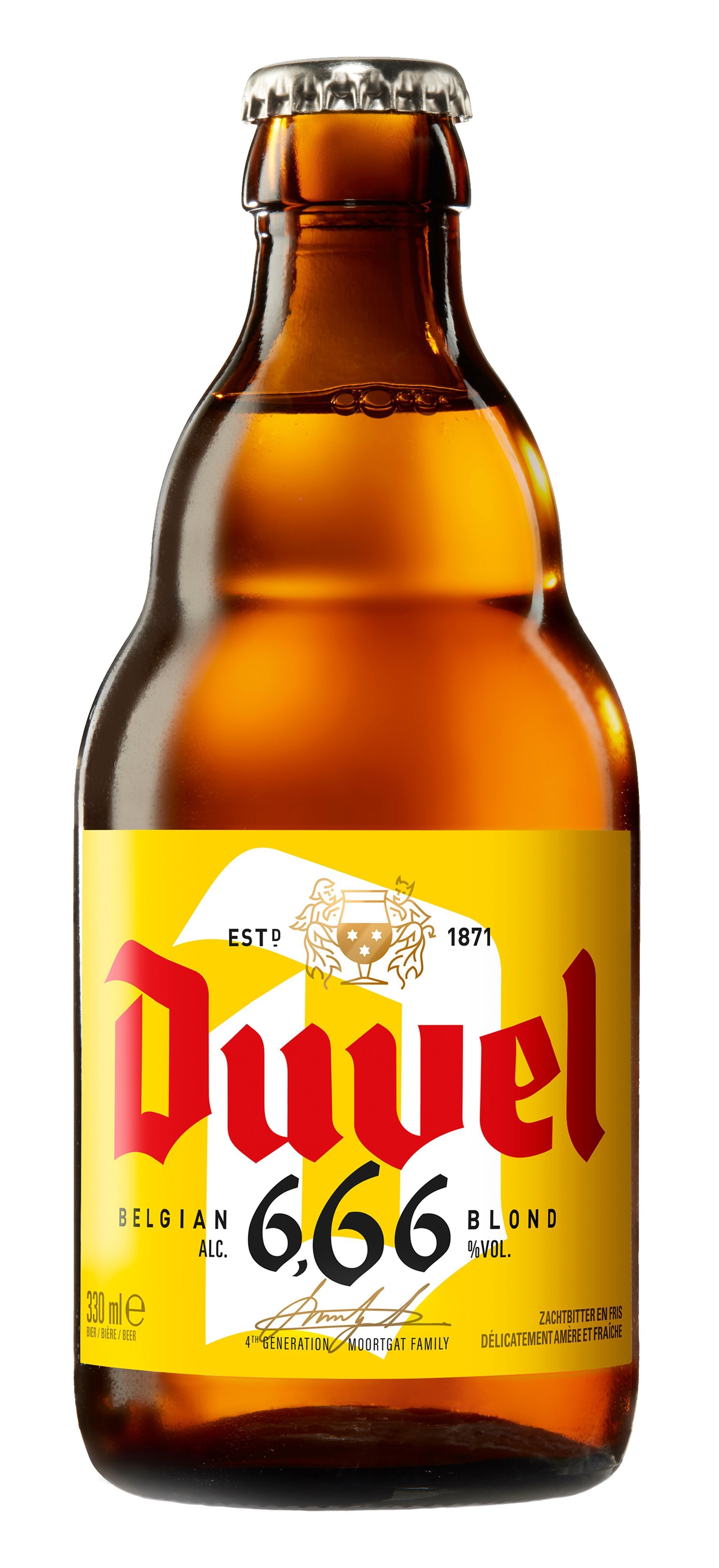 Duvel blond ale  6,6%  12x33cl