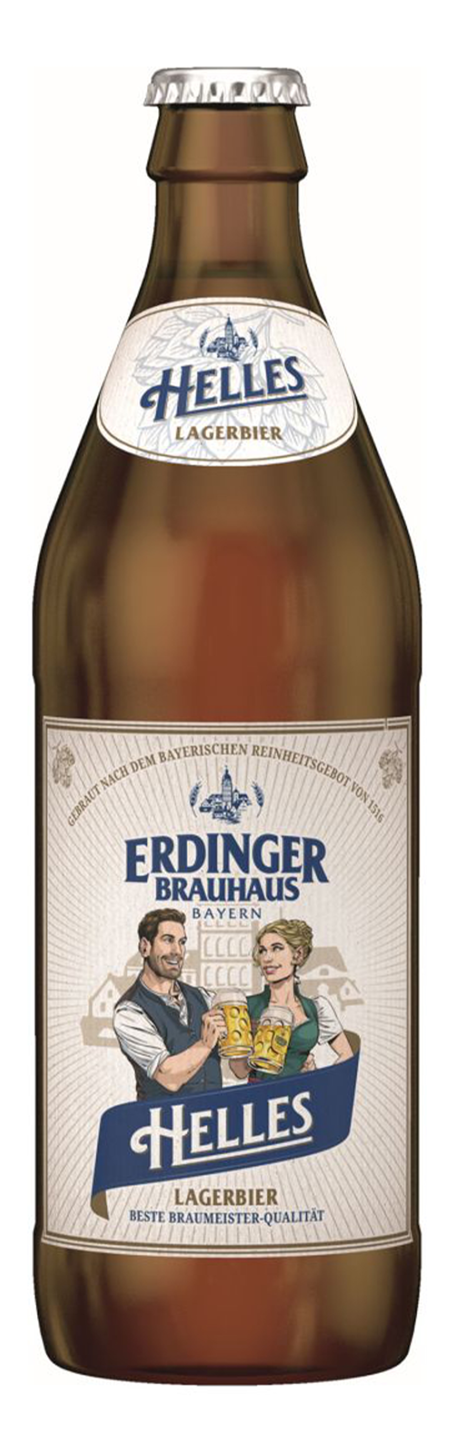 Erdinger helles lager   5,1%   12x50cl