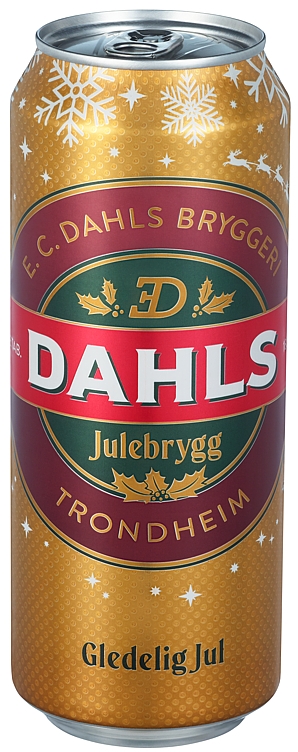 Dahls julebrygg 4,5% 24x50cl