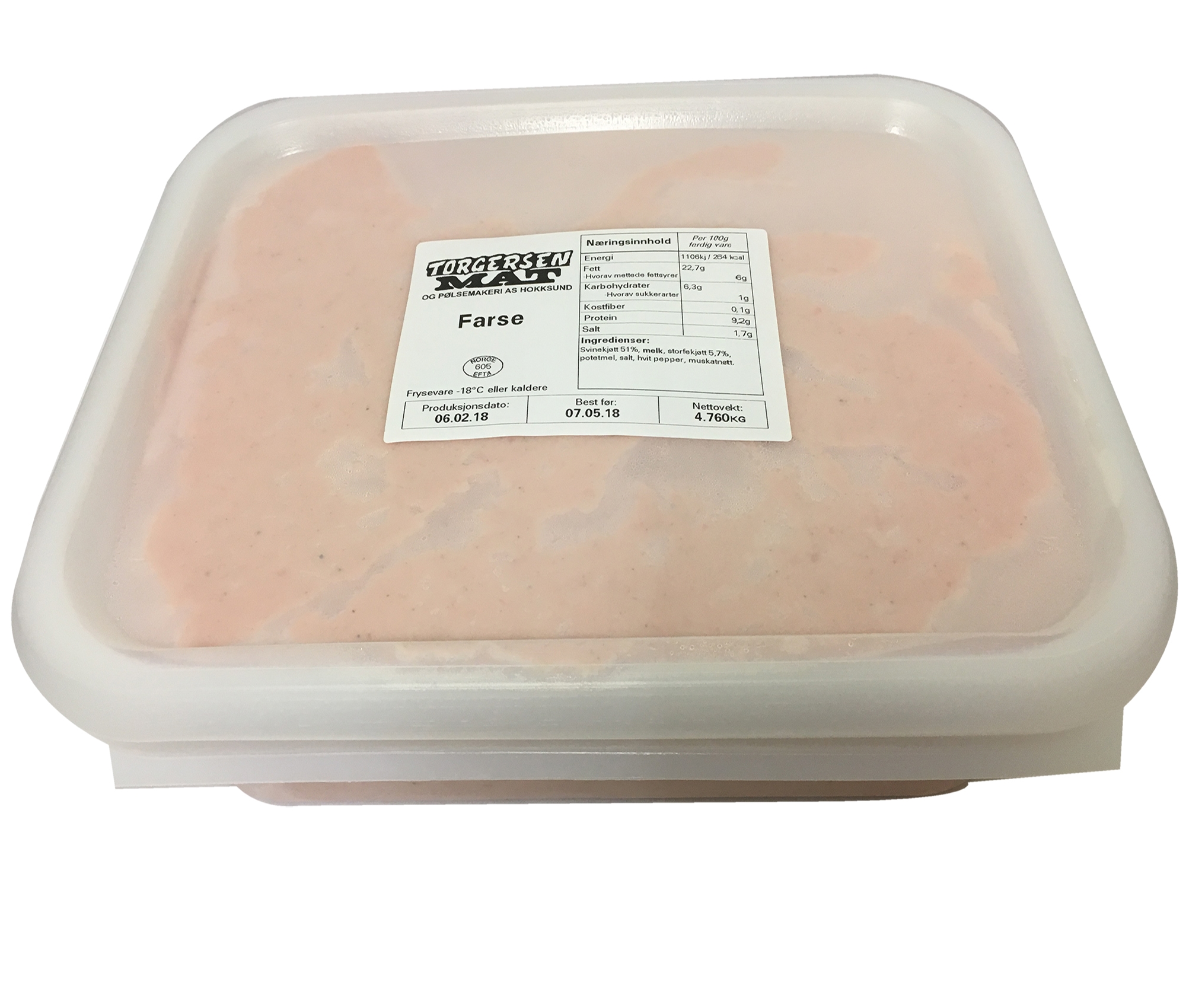 Medisterfarse ca 5 kg krt