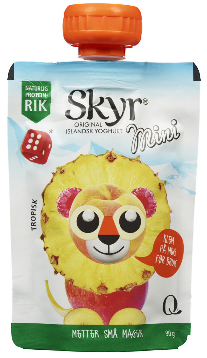 Skyr mini fruit&berries in a bag  90g