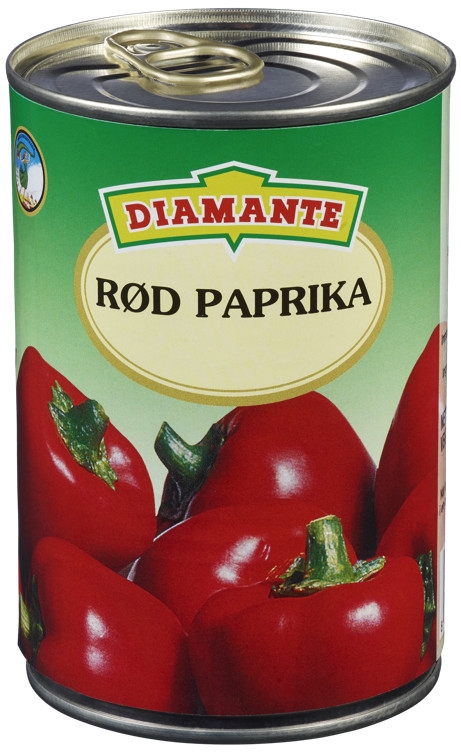 Rød paprika  390g