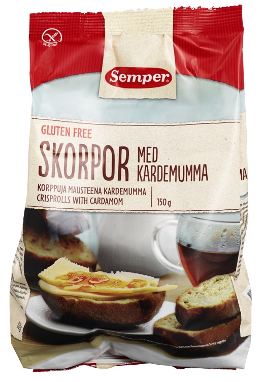 Semper rusk glutenfree  150g