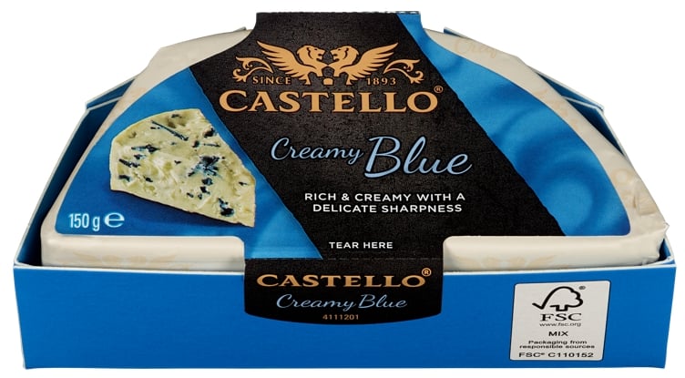 Blå castello            150g