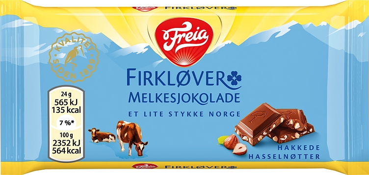 Chokolate firkløver     24g