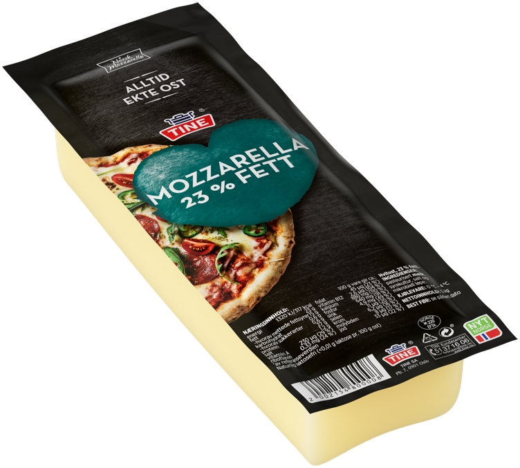 Mozzarella 23% 2xca5kg kg