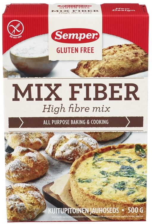 Flour mix with fibre  500g