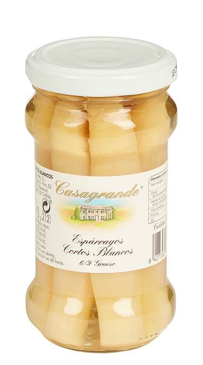 Asparges hvit  185g