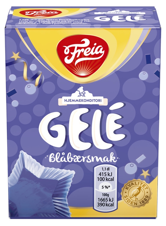 Blåbærgele 125g