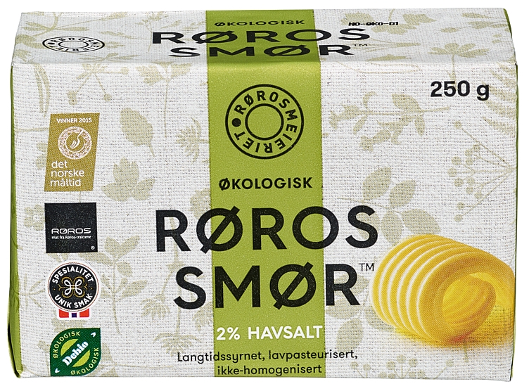 Røros butter ecol. 250g