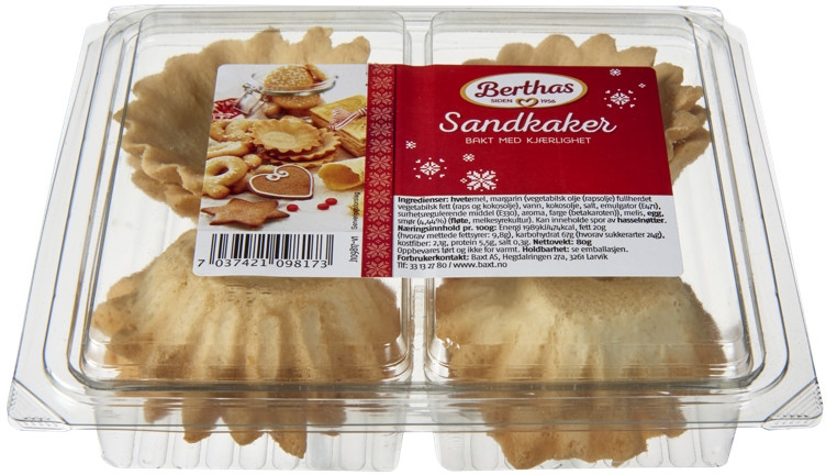 Sandkaker   80g