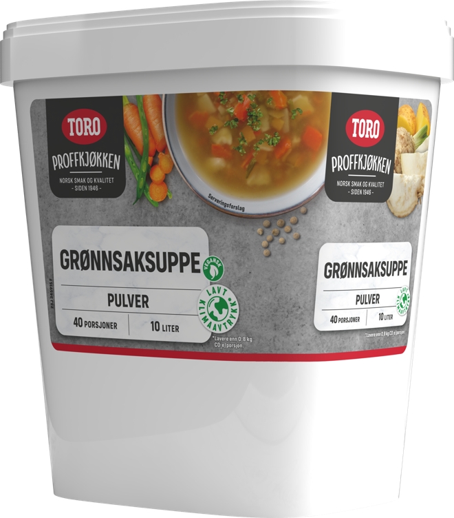 Grønnsaksuppe toro 10l  590g