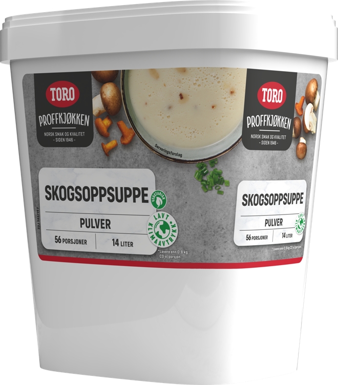 Skogsoppsuppe toro 14l  1kg