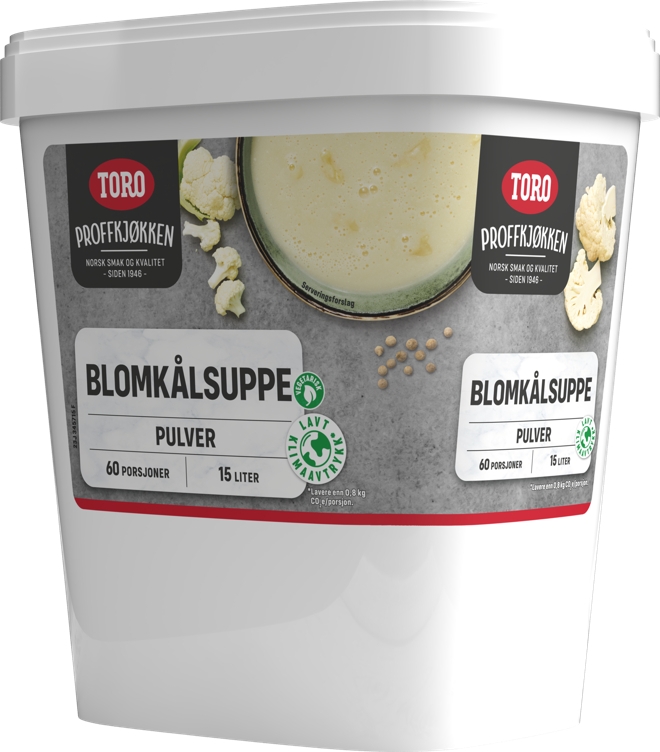 Blomkålsuppe toro 15l 1kg