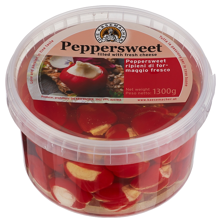 Paprika filled eith cheese 1300g