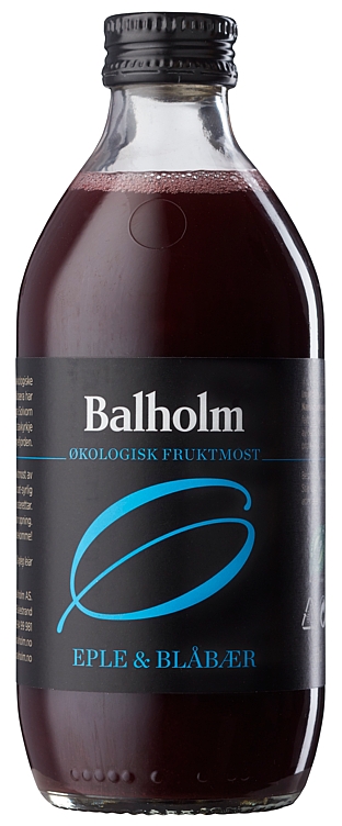 Balholm apple & blueb., eco.   12x33cl