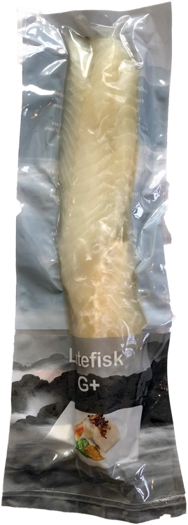 Lutefisk helside 8x0,95kg    kg