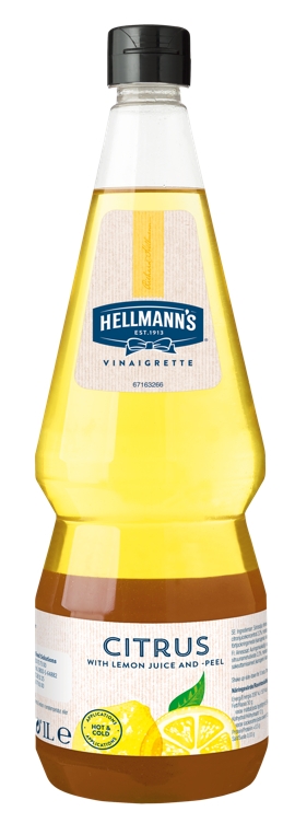 Hellmanns citrus vinaigrette salatdressing 1,2kg2455210