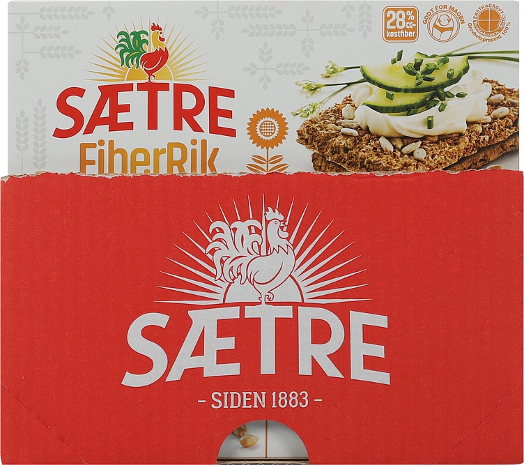 Fiberrik solsikke 125g
