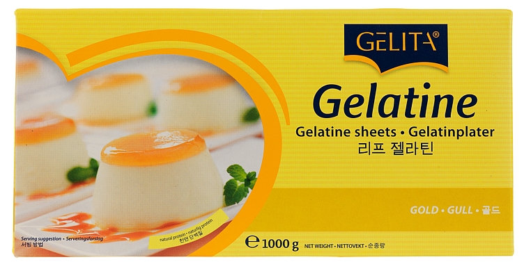 Gelantin leaves 320g