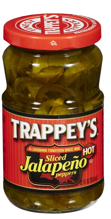 Trappeys jalapeno pepper sliced  355ml
