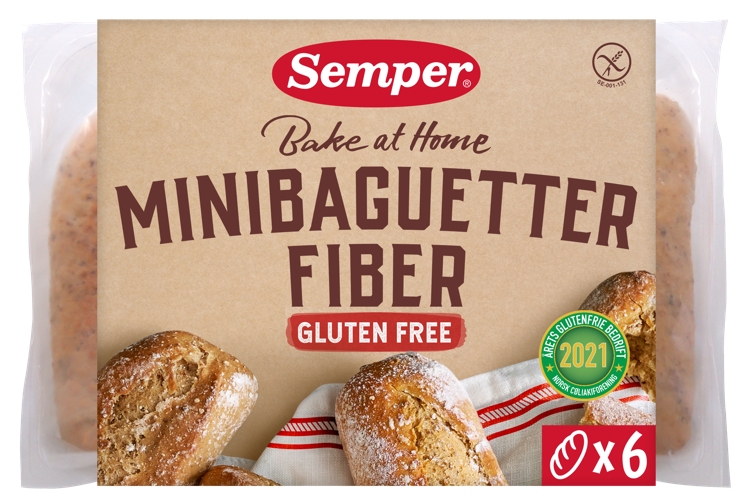 Fibre baguettes gluten-free  300g