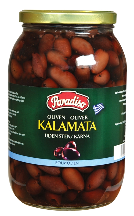 Oliven kalamata u/sten   1850g