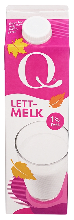 Q milk semi skimmed shh 1l