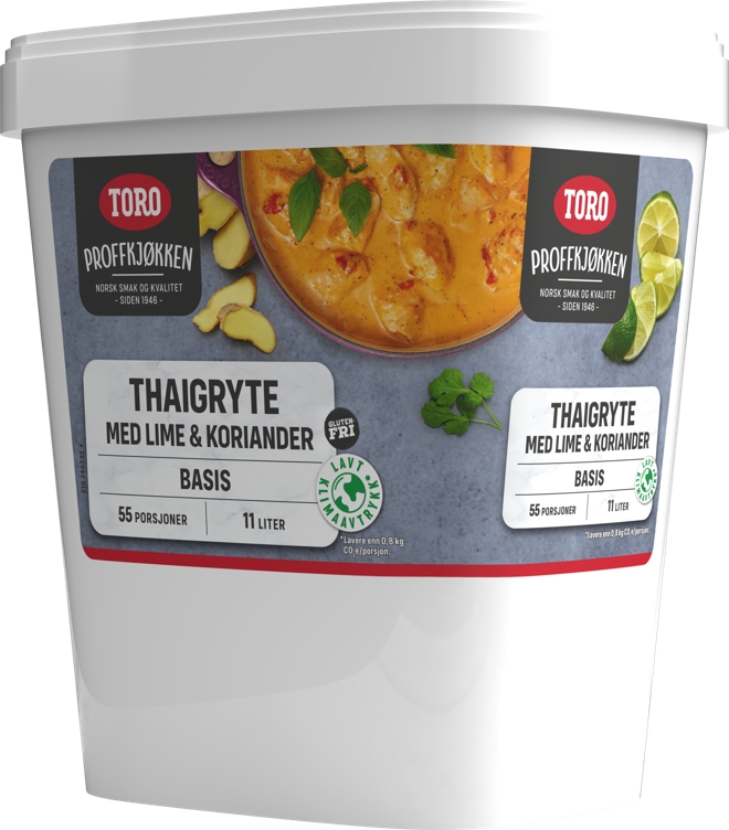 Thaigryte med lime og koriander pulver 11l  1,1kg