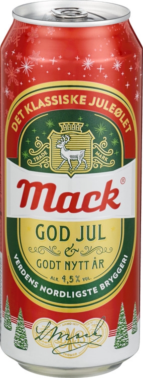 Mack juleøl bx   4,5%   24x50cl