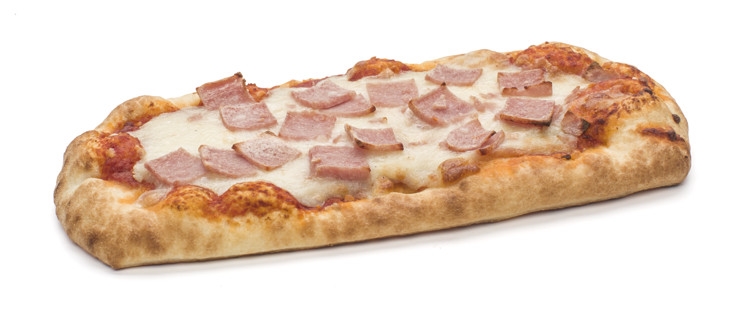 Pizza ritratto med ost og skinke   170g