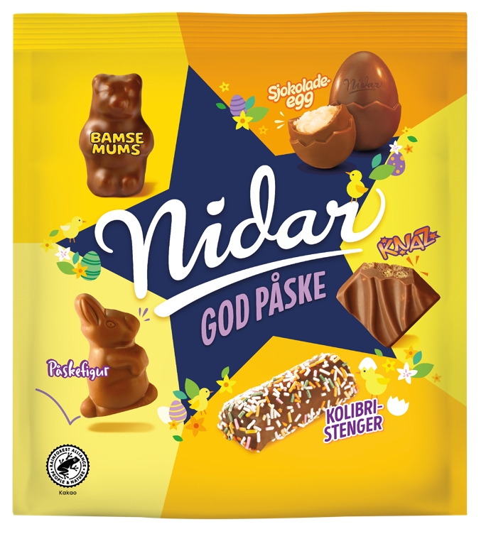 Nidar favoritter påske 300g