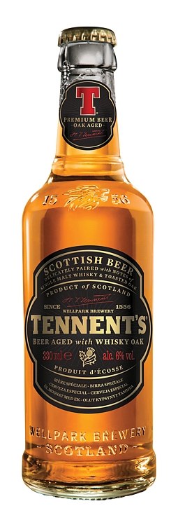 Tennent s whisky aged beer 6% 24x33cl