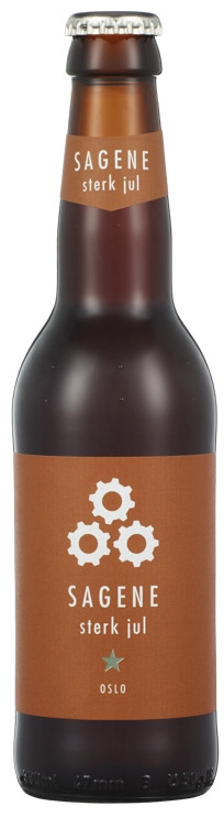 Sagene sterk jul 6,5% 24x33cl